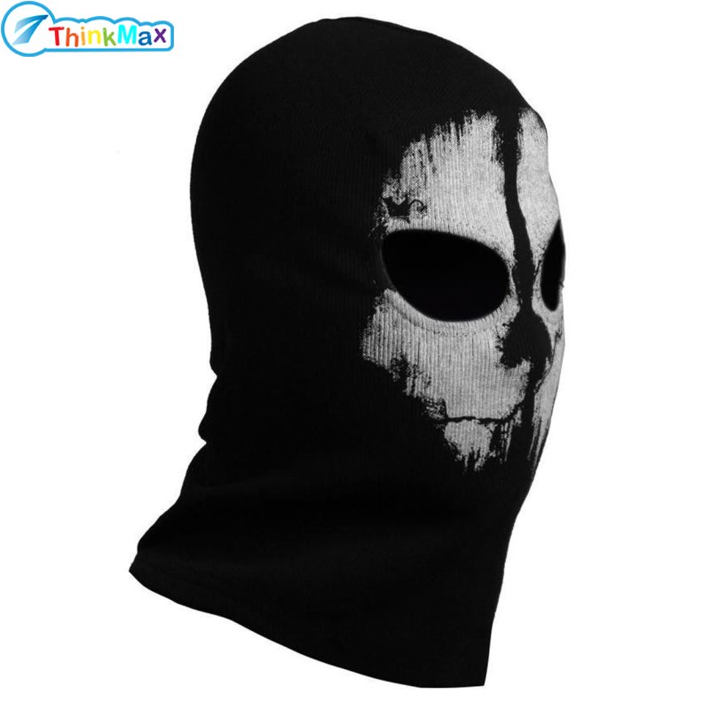 SUAVO Ghosts Logan Last Mission Balaclava Full Face Skull Mask ราคา 39 บาท*ส่งฟรี