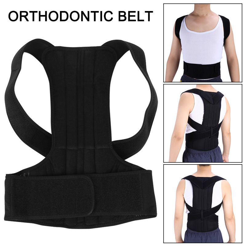 Posture Corrector Adjustable Back Shoulder Support Correction Brace Belt