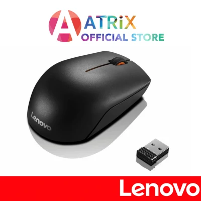 Lenovo 300 Wireless Compact Mouse | 1 Year Lenovo Warranty