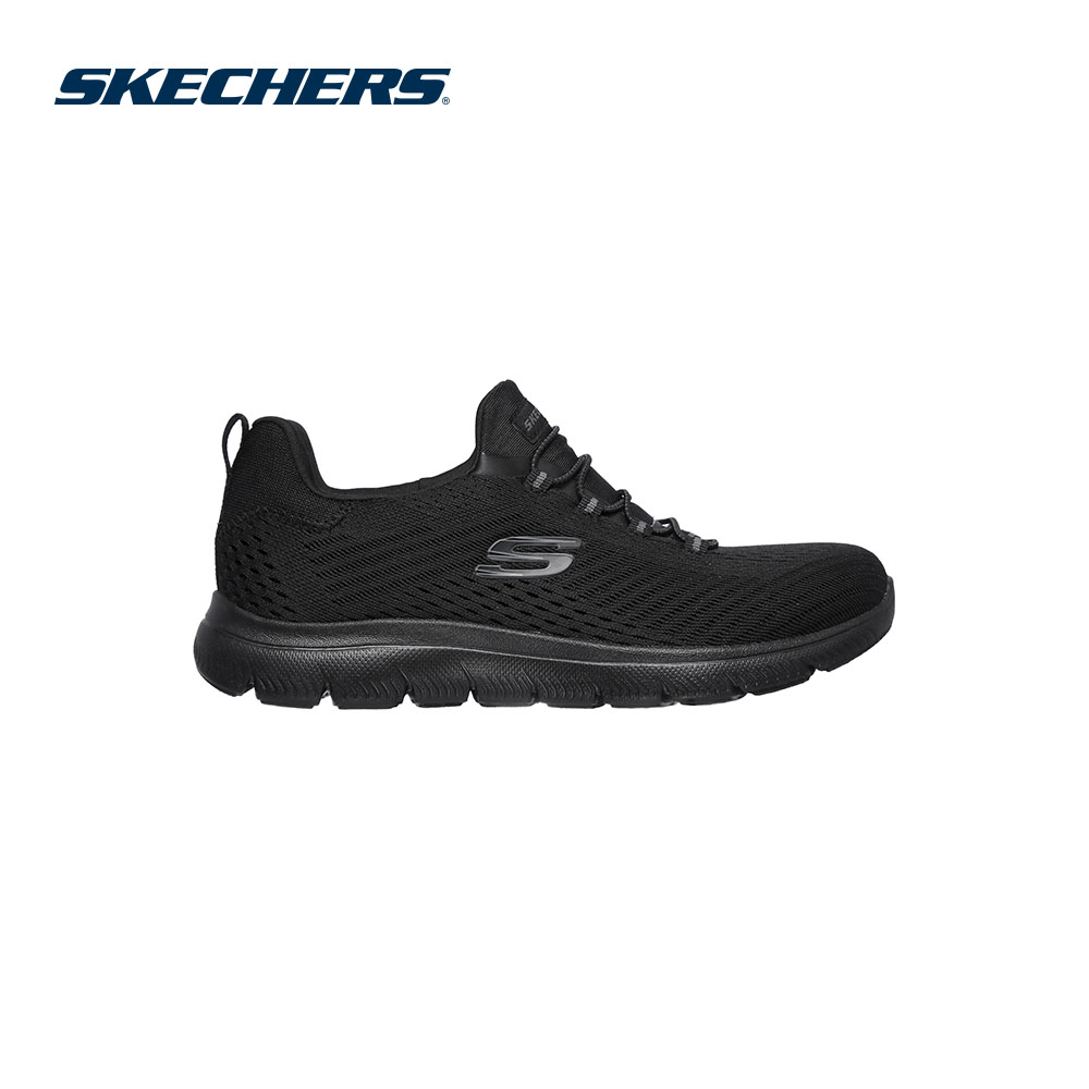 all black skechers shoes