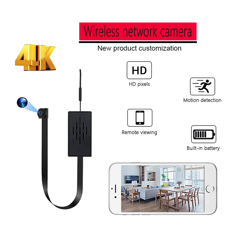 ///ของแท้100%!!!-ลด30%///กล้องวงจรปิด 4K เครือข่าย WIFI DIY กล้องวิดีโอไมโครโฟนในตัวสาย IP HD 1080P 2.0MP วิดีโอดิจิตอล ราคา 2,315 บาท*ส่งฟรี