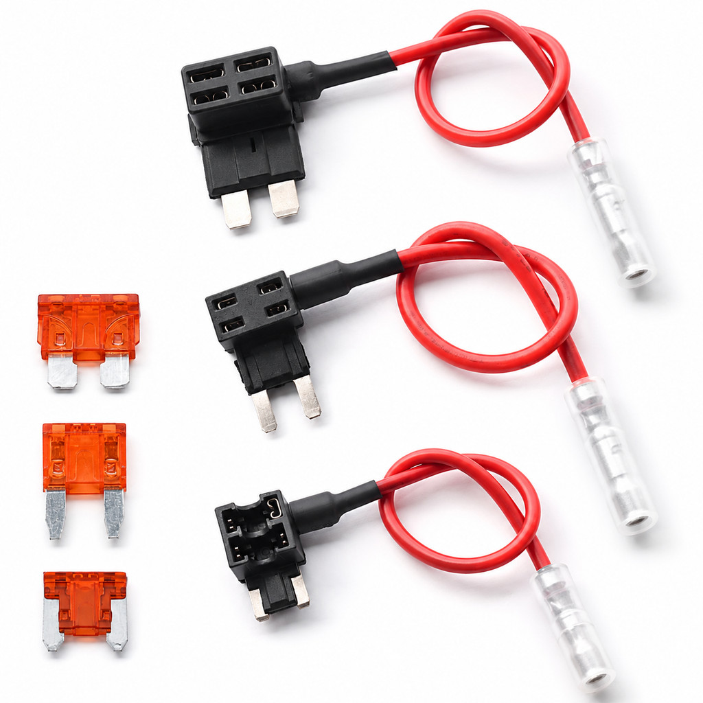 Giắc Lấy Điện ACC Fuse Tap Chân Lùn Low Profile Mini - Phụ Kiện Chia Cầu Chì Xe Hơi