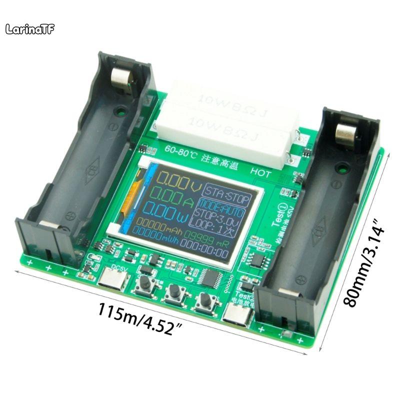 18650 ลิเธียมแบตเตอรี่เครื่องทดสอบความจุ - จอแสดงผล LCD ที่มีความแม่นยำสูงสำหรับการวัด MAH -MWH ราคา 313 บาท*ส่งฟรี