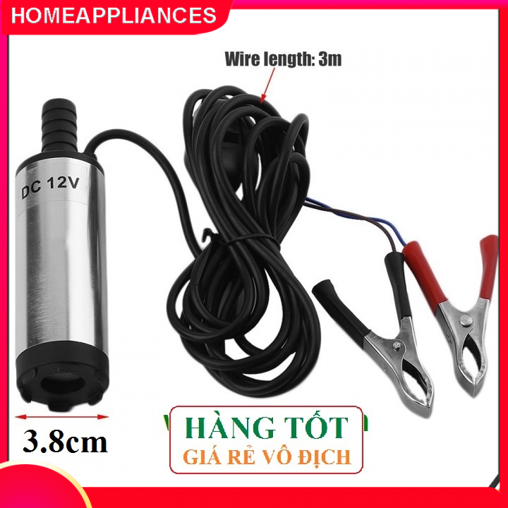 Bơm chìm mini 12v, 24v