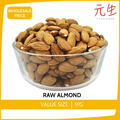 Raw Almond Nuts 1KG Healthy Snacks Wholesale Quality Almonds Fresh Tasty
