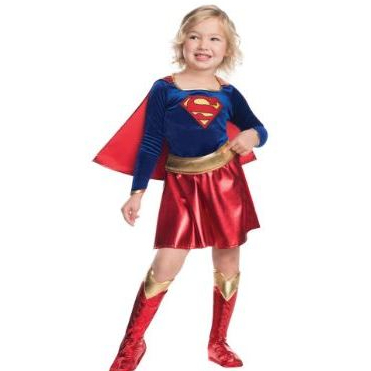 Váy Supergirl. Trang Phục Siêu Nhân Nữ Có Cánh Hóa Trang Siêu Anh Hùng Nhí Cho Bé Gái Giá Rẻ