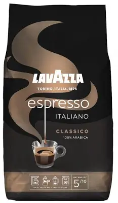 100% Arabica - Lavazza Espresso Italiano Classico, Whole Coffee Bean Blend, 2.2 pound (1 KG) bag, Medium Espresso Roast