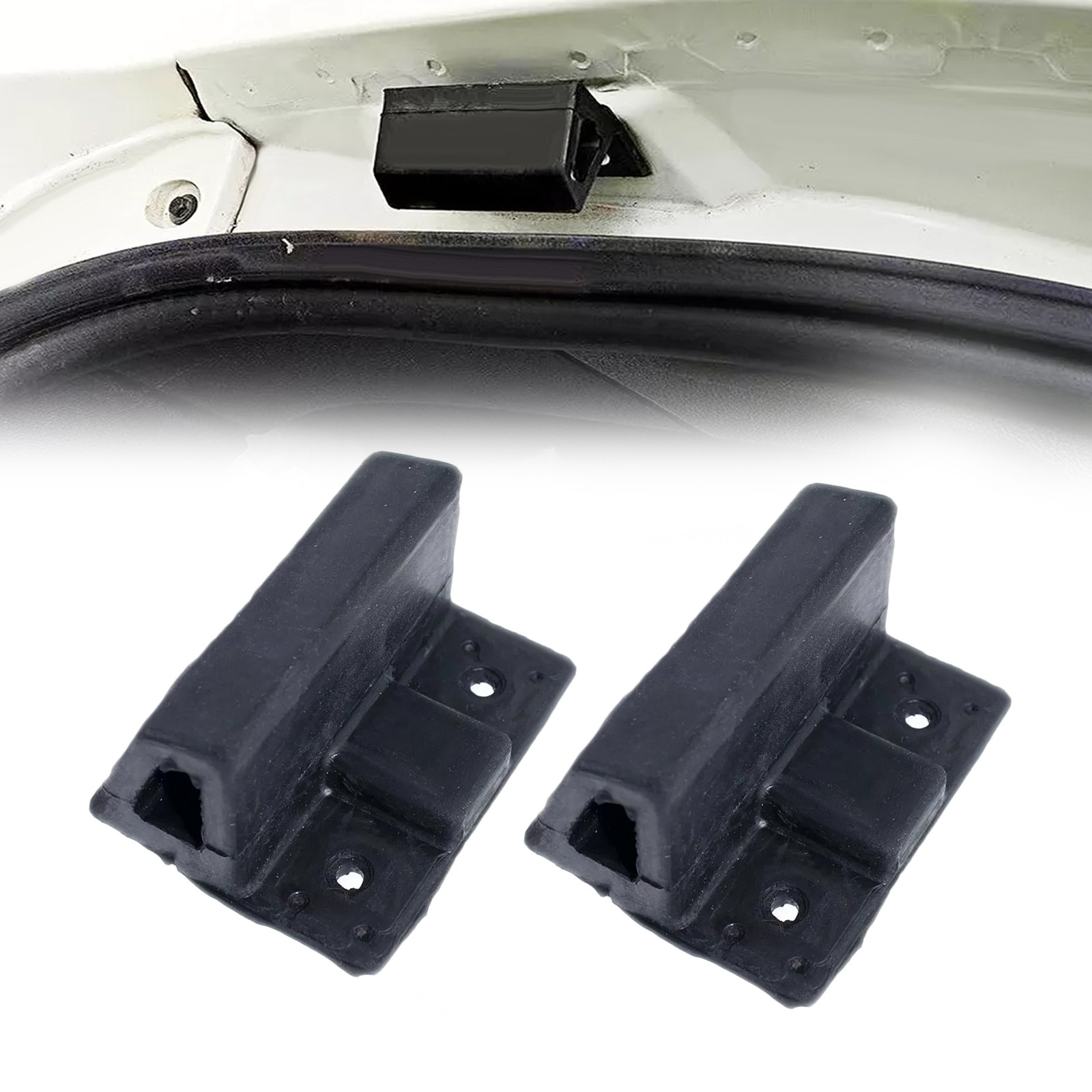【Tự động thời trang】 miếng chống va đập đuôi xe phía sau cho Ford cho tập trung Fusion Bộ 2 nhựa