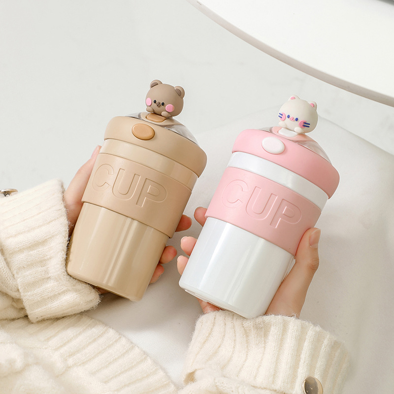 400ml ถ้วยจิบ ถ้วยกาแฟ ถ้วยที่ระลึก แบบพกพา น่ารัก ถ้วยน้ำ ราคา 81 บาท*ส่งฟรี