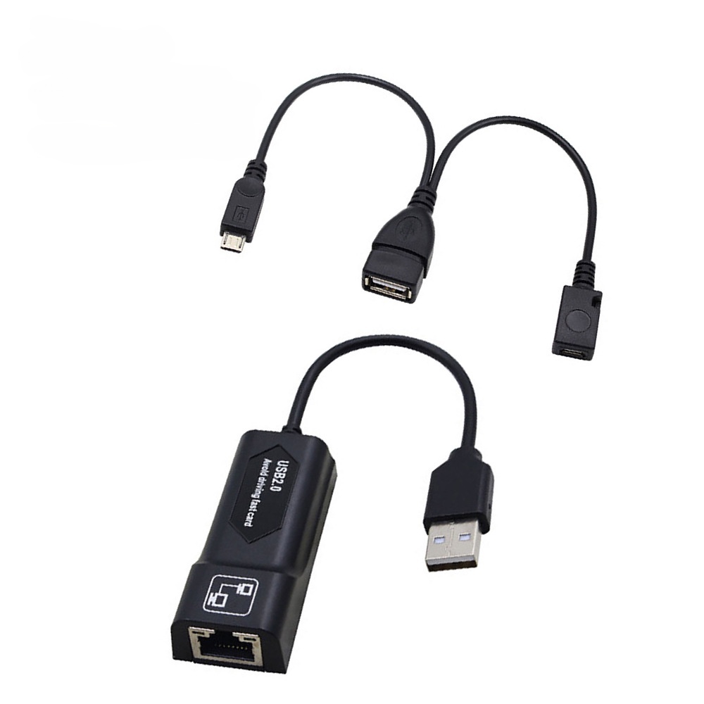 Nhà Máy lái xe-miễn phí bên ngoài USB2.0 Card mạng USB để RJ45 cổng mạng máy tính có dây 100 m 100 MegaBit Card mạng RJ45
