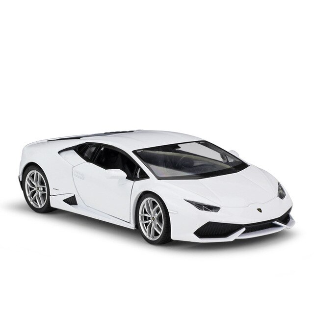 WELLY xe mô hình 1:24 Diecast Lamborghini Huracan Lp610-4 đua xe thể thao xe hơi kim loại xe đồ chơi hợp kim cho bộ sưu tập trẻ em
