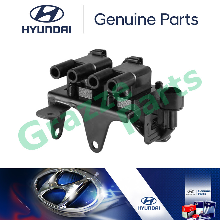(1pc) Hyundai Original Ignition Spark Plug Coil 27301-02600 / 27301-02700 for Hyundai i10 I10 Atoz Atos 1.0 1.1 Kia Picanto Naza Suria