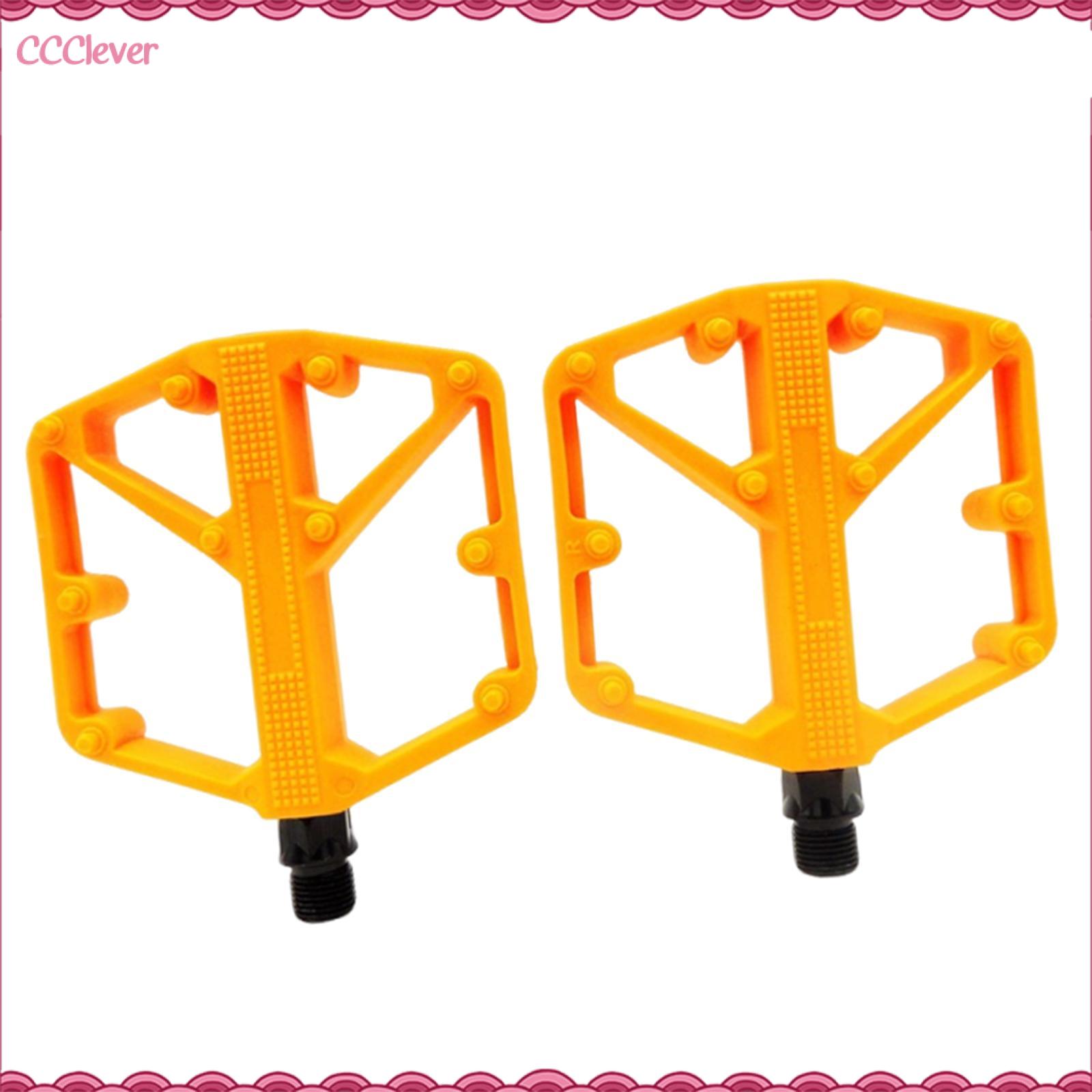 CCclever Bàn Đạp Xe Đạp bàn đạp phẳng thay thế nonslip hiệu suất cao nhẹ cho các thành phần sửa chữa xe đạp trên đường bảo trì BMX