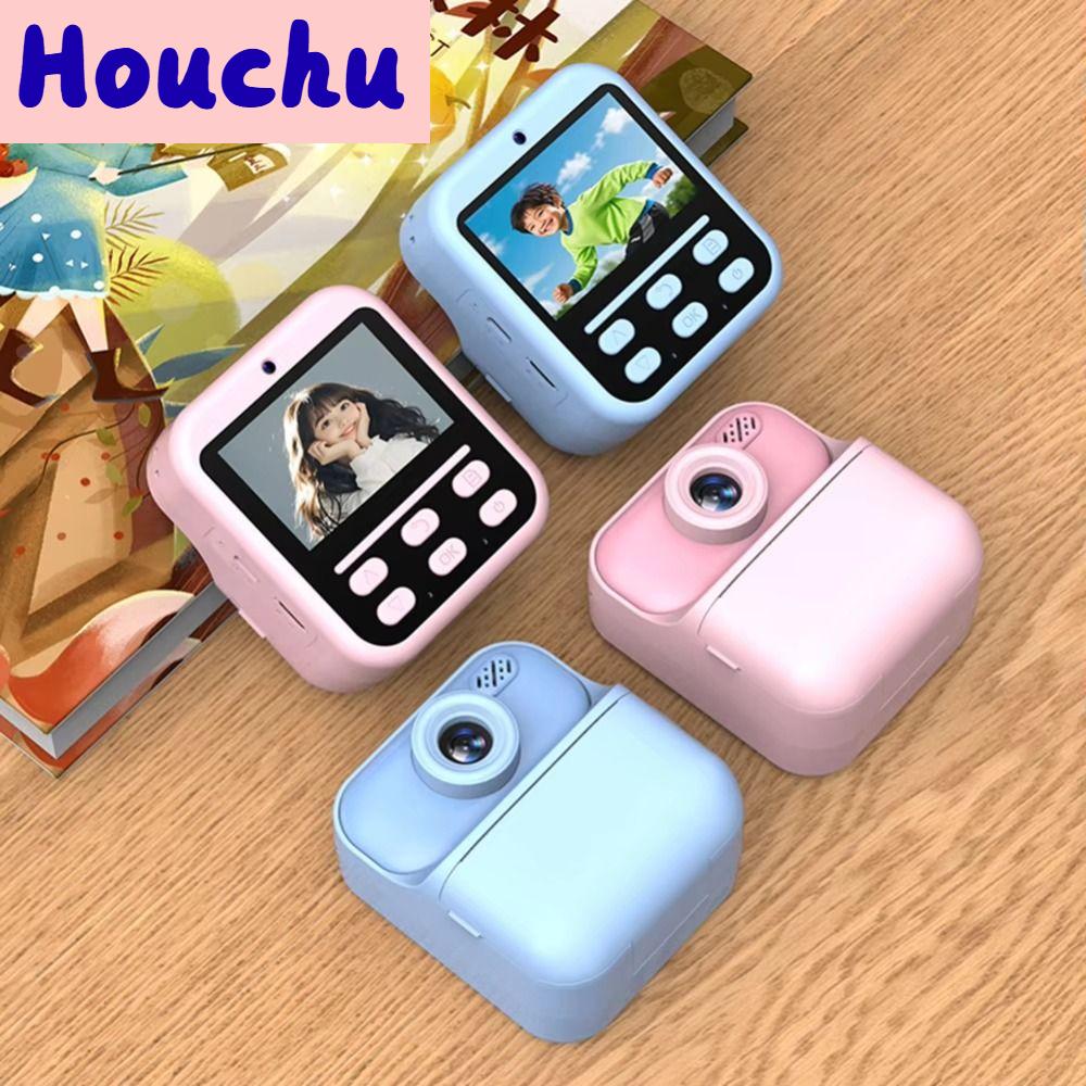 HOUCHU หน้าจอ HD ขนาด 24 นิ้ว กล้องถ่ายภาพความร้อน พร้อมกระดาษพิมพ์ เลนส์คู่ เครื่องพิมพ์ภาพถ่ายแบบใช้ความร้อน พกพาได้ พร้อมสายแขวน ของเล่นพิมพ์ภาพทันทีขนาดเล็ก ของขวัญวันเกิด ราคา 574 บาท*ส่งฟรี