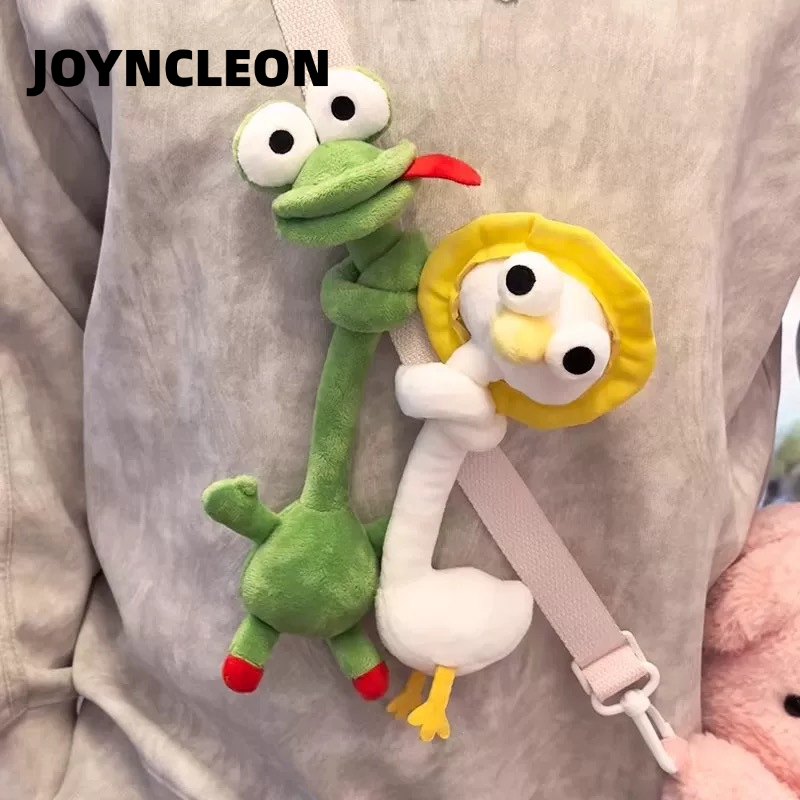 JOYNCLEON Funny Long-Neck Mouse Plush Toy Backpack Charm Cute Gift ราคา 54 บาท*ส่งฟรี