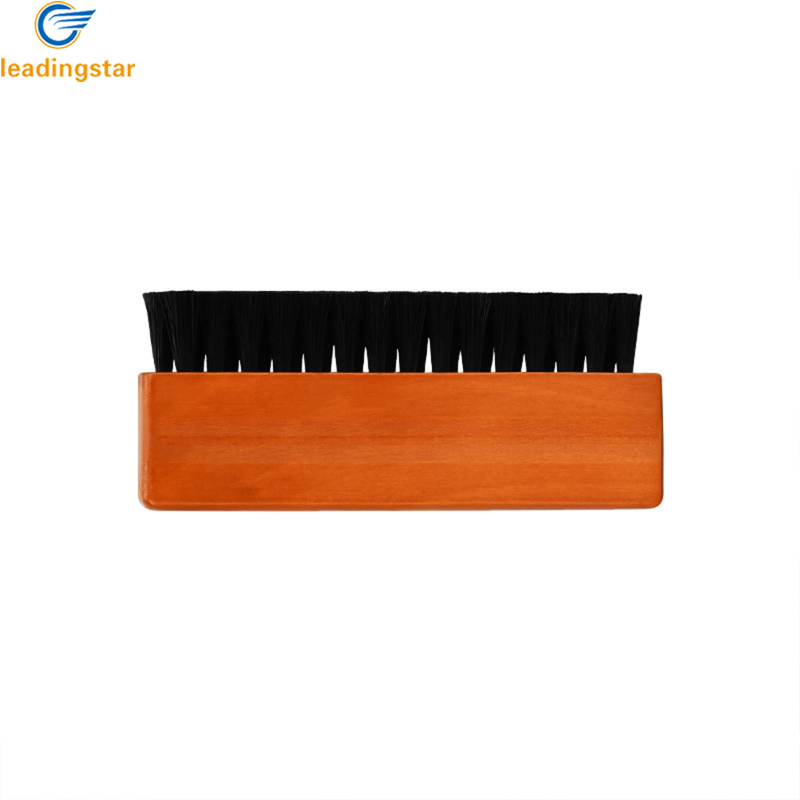 LeadingStar Fast Delivery Vinyl Record Cleaner Audio Record Cleaner Brush With Handle Anti Static Dust Cleaning Record Brush For Vinyl Albums LP CD Cartridge ราคา 164 บาท*ส่งฟรี