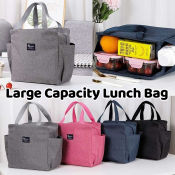 Foldable Insulated Lunch Bag - Waterproof & Portable
