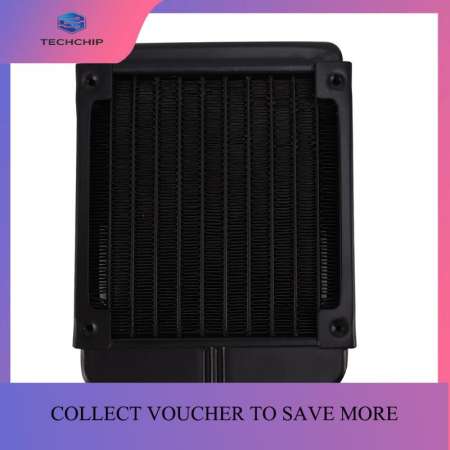 TECHCHIP-1 Pc 120Mm Aluminum Computer Radiator Water Cooler Cooling For Cpu Gpu Vga Ram Heatsink Exchanger Liquid Cooler