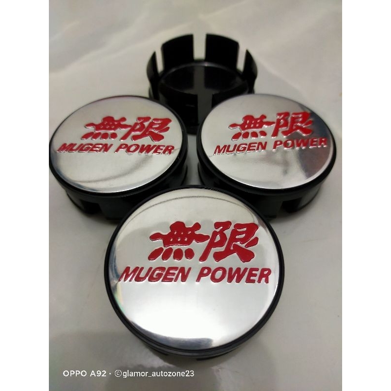 tutup dop velg dop roda Honda Brio Mobilio jazz Freed diameter 6,8cm merah Harga 18,000 rupiah*Gratis Ongkir