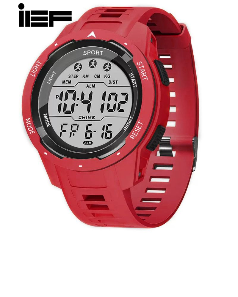 IEF Fashionable Multi-Function Sport Digital Watch with Night Light and Water Resistance ราคา 103 บาท*ส่งฟรี