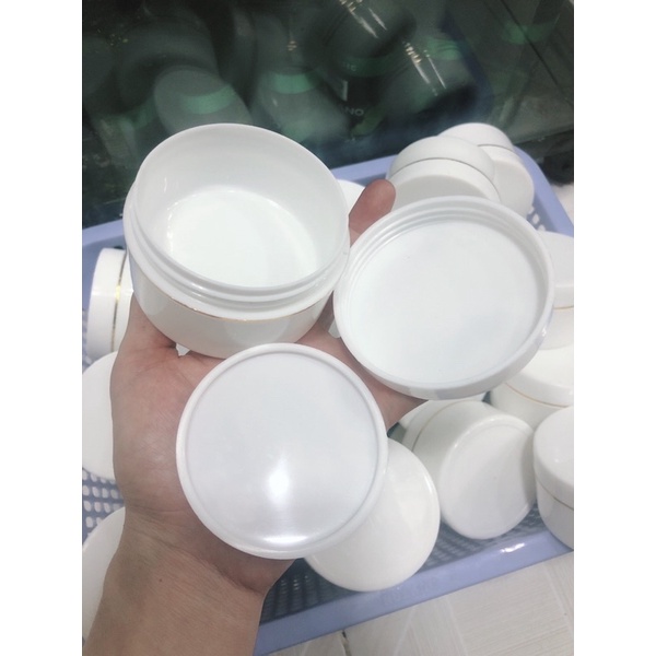 Hủ nhựa đựng kem body size nhỏ 100g - chai lọ mỹ phẩm, hủ chiết mỹ phẩm