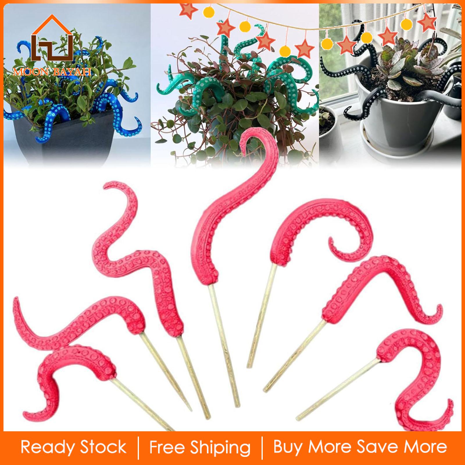 Moon BAYAH 7x Octopus Tentacle Plant Stakes Practical Sturdy Resin for Potted Plants Giá  189,406 Đồng*Miễn phí vận chuyển