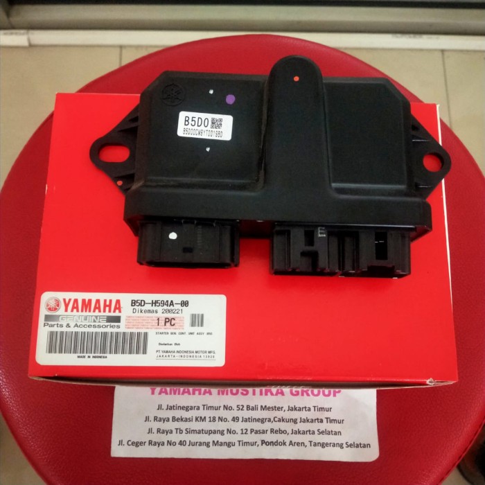 Yamaha Genuine Part B5DH594A00 SGCU/ECU Untuk motor Freego Standar Harga 1,802,300 rupiah*Gratis Ongkir