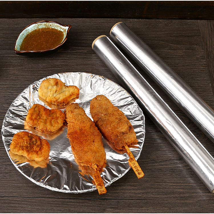 [FREESHIP] Giấy Bạc Nướng Thức Ăn, Màng Nhôm Nướng Thịt, Bảo Quản Thực Phẩm, Cá BBQ