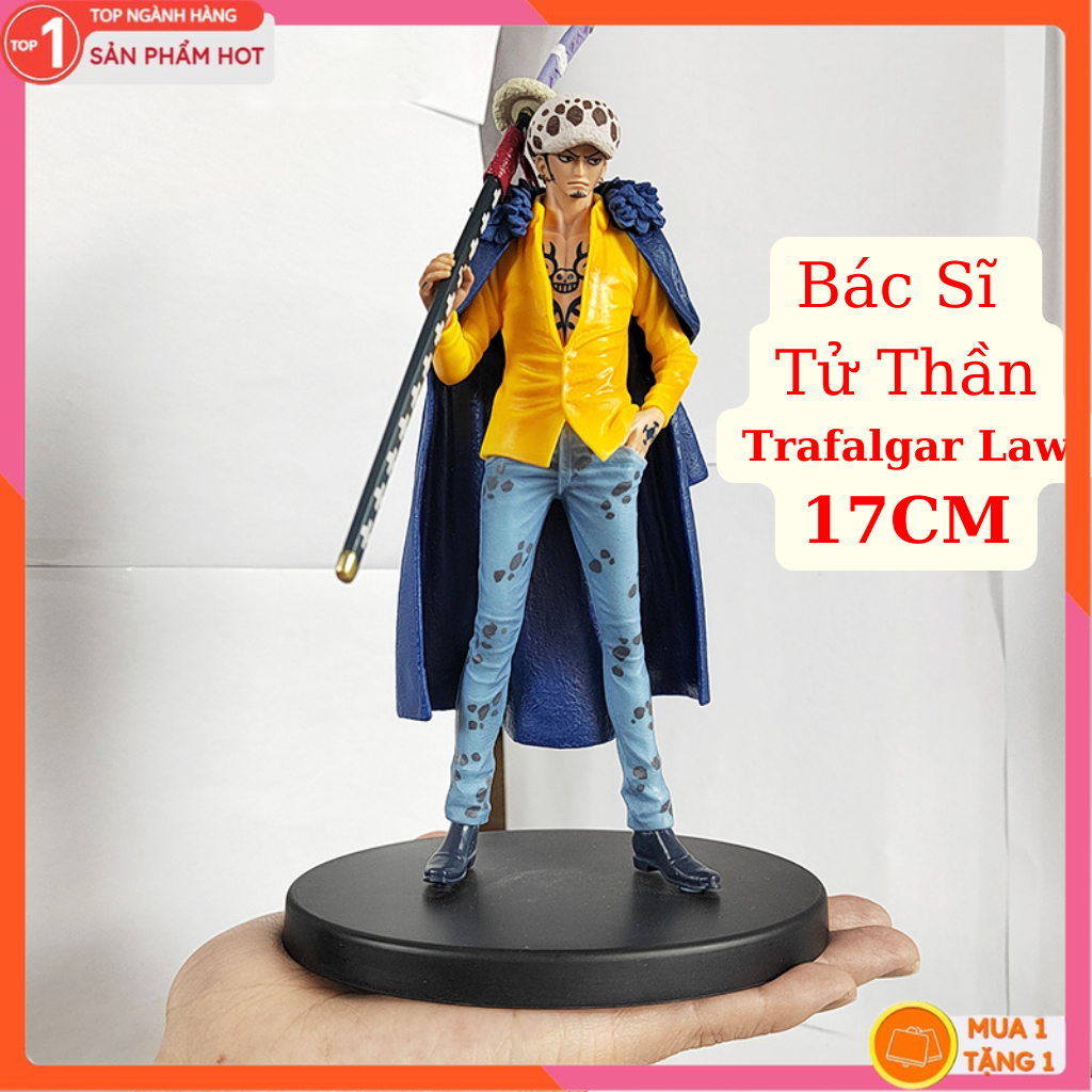 Mô Hình Law Bác Sĩ Tử Thần Wano Quốc 17CM Mô hình One Piece Figure Mô Hình Anmie One Piece Luffy Vua Hải Tặc