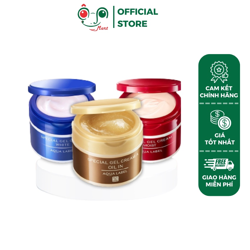 Kem dưỡng da 5 trong 1 Shiseido Aqualabel Special Gel Cream