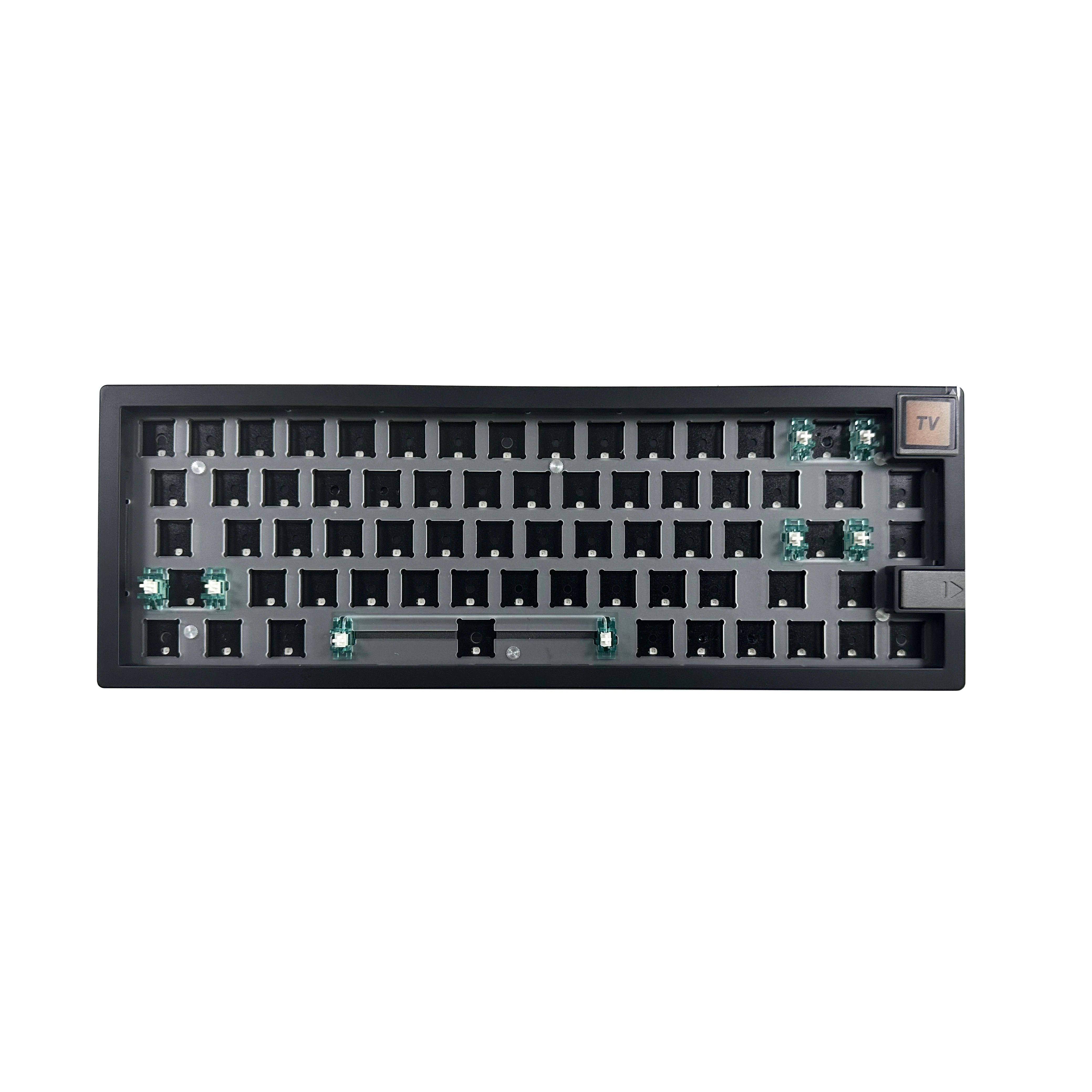 Zuoya GMK67-S Chơi Game Bàn Phím Cơ Khí Kit Không Dây Bluetooth Màn Hình Hiển Thị Gasket Hotswap RGB