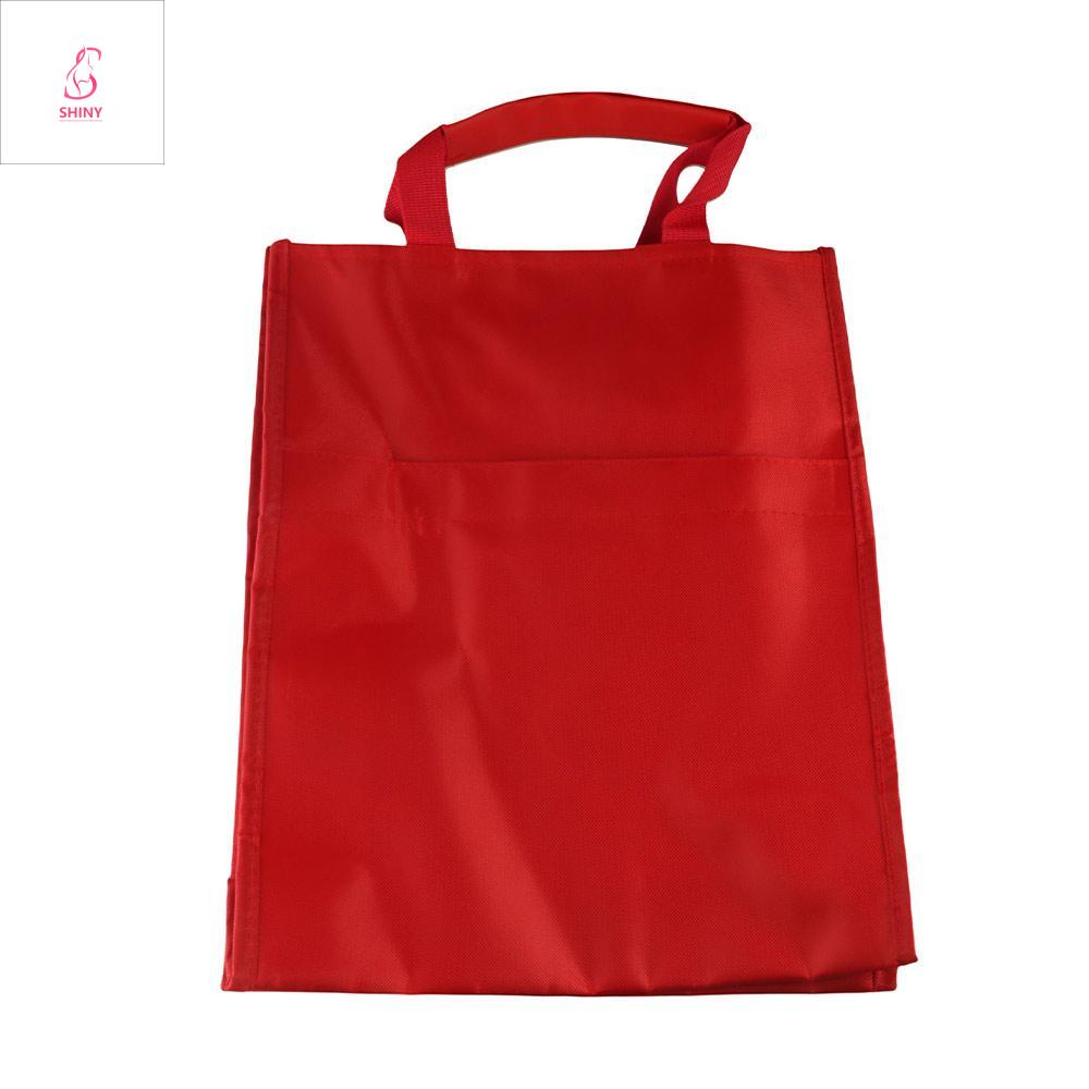 SHINY GIRL Sức chứa lớn Túi đựng tài liệu Có lớp Vải Oxford Cặp tài liệu Di động Dọc Đồ dùng văn phòng