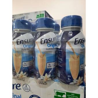 Date 01 Jan 2024 - LỐC 6 chai Sữa Ensure Mỹ pha sẵn hương vani 237ml