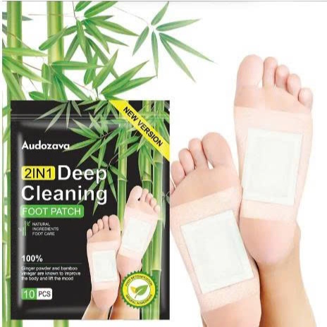 Miếng dán chân hỗ trợ giảm cân - giảm mỡ - Miến Dán Chân đào thải độc tố - CẢI THIỆN GIẤC NGỦ - HTshop