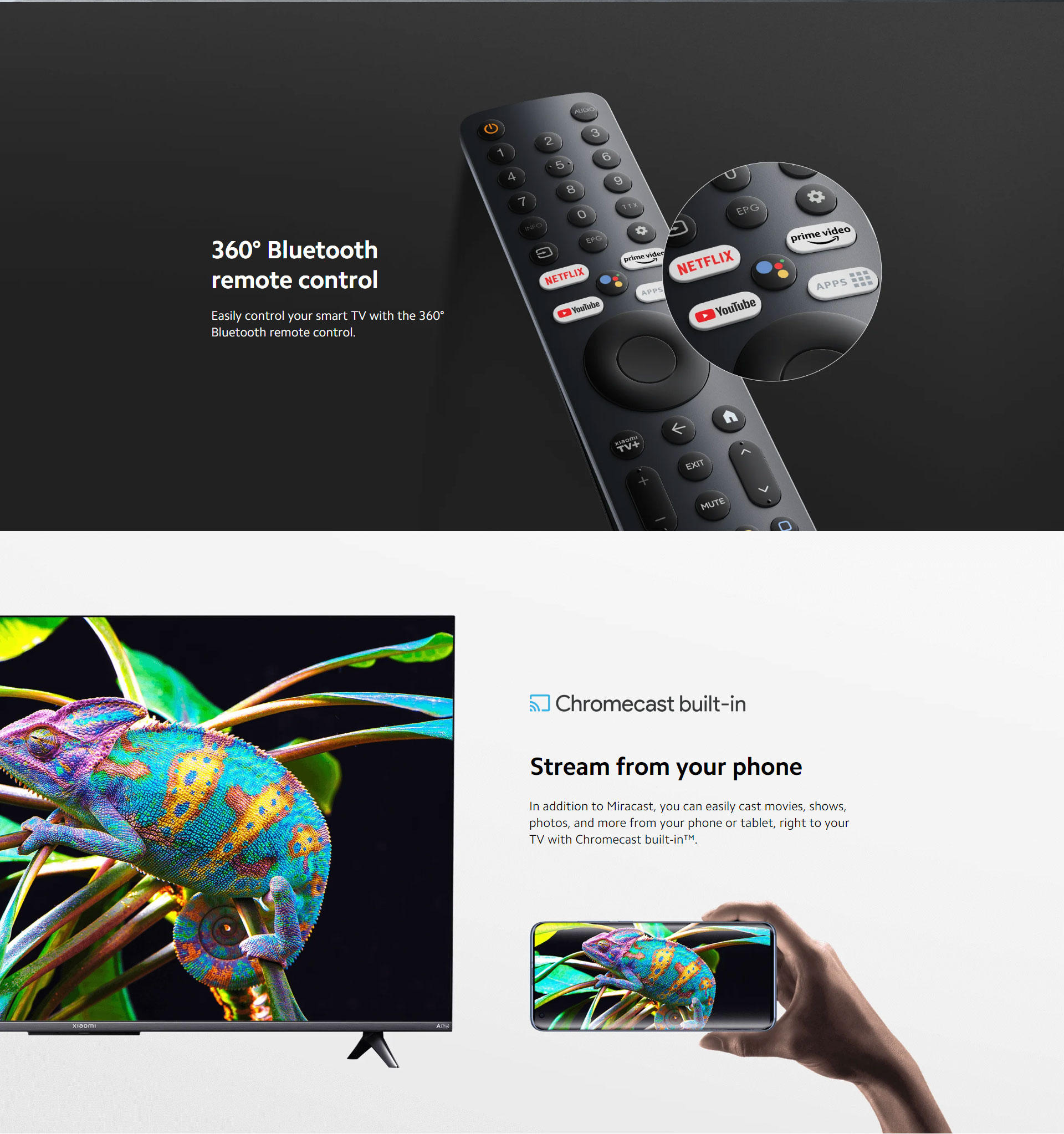 Xiaomi TV | A Pro 43 Inch 2025 |Free Installation | 4K UHD | QLED Display | 60Hz | Google TV | Google Assistant Built-in