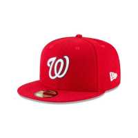 หมวกแก๊ป New Era รุ่น Washington Nationals Authentic Red 59Fifty Cap