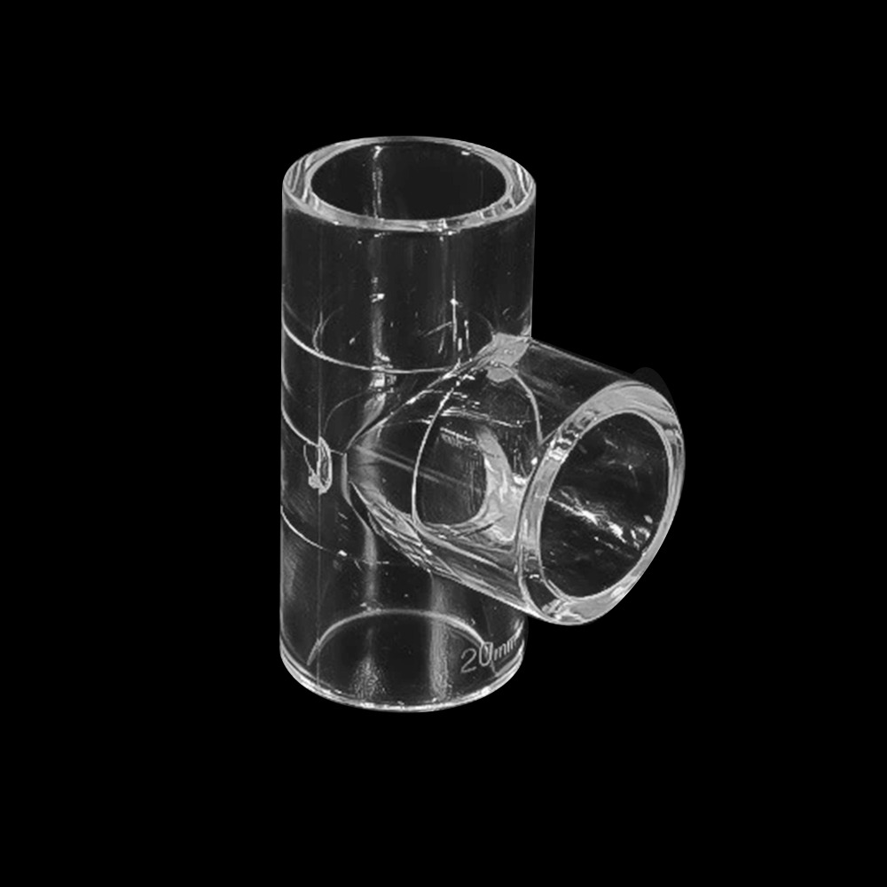 NQICZR 16 20mm Phụ kiện ống nhựa Acrylic Kính mica trong suốt Trong suốt Khớp nối vườn bể cá Chất lượng cao Khuỷu 90 độ Đầu cắm Phụ kiện bể nước bể cá - 6