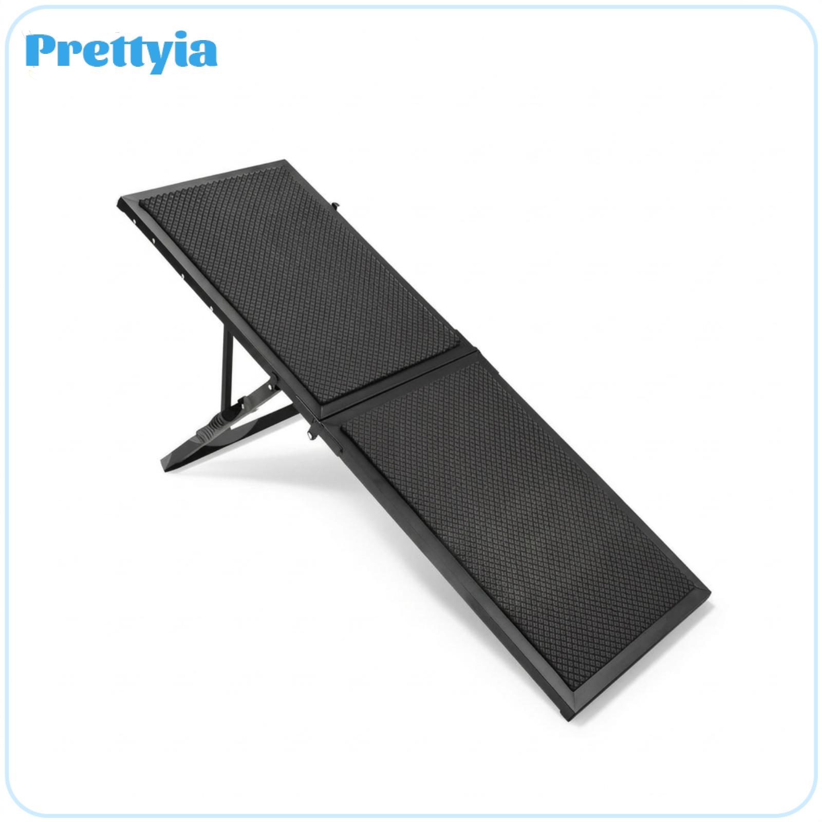 Adjustable Dog Ramp 5-Height Foldable Pet Ramp Metal Frame ราคา 12,971 บาท*ส่งฟรี