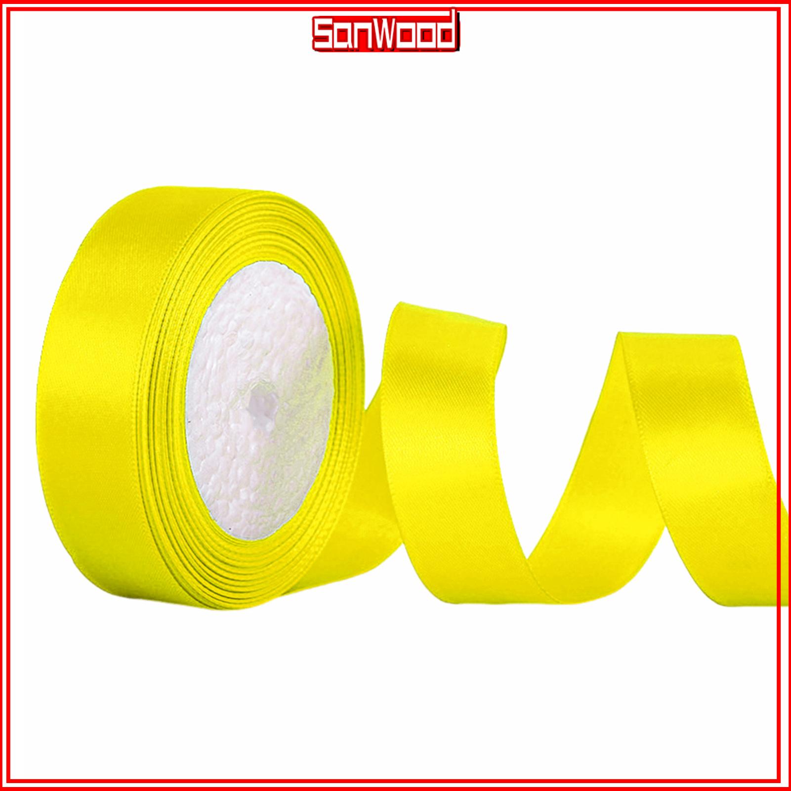 High-quality Decorative Ribbon Multi-function Ribbon 22.8m Solid Color Polyester Ribbon 2cm Wide for Gift Wrapping Wedding Decor Cake Boxes Bouquets Diy Crafts – Durable Packaging Ribbon for Asia