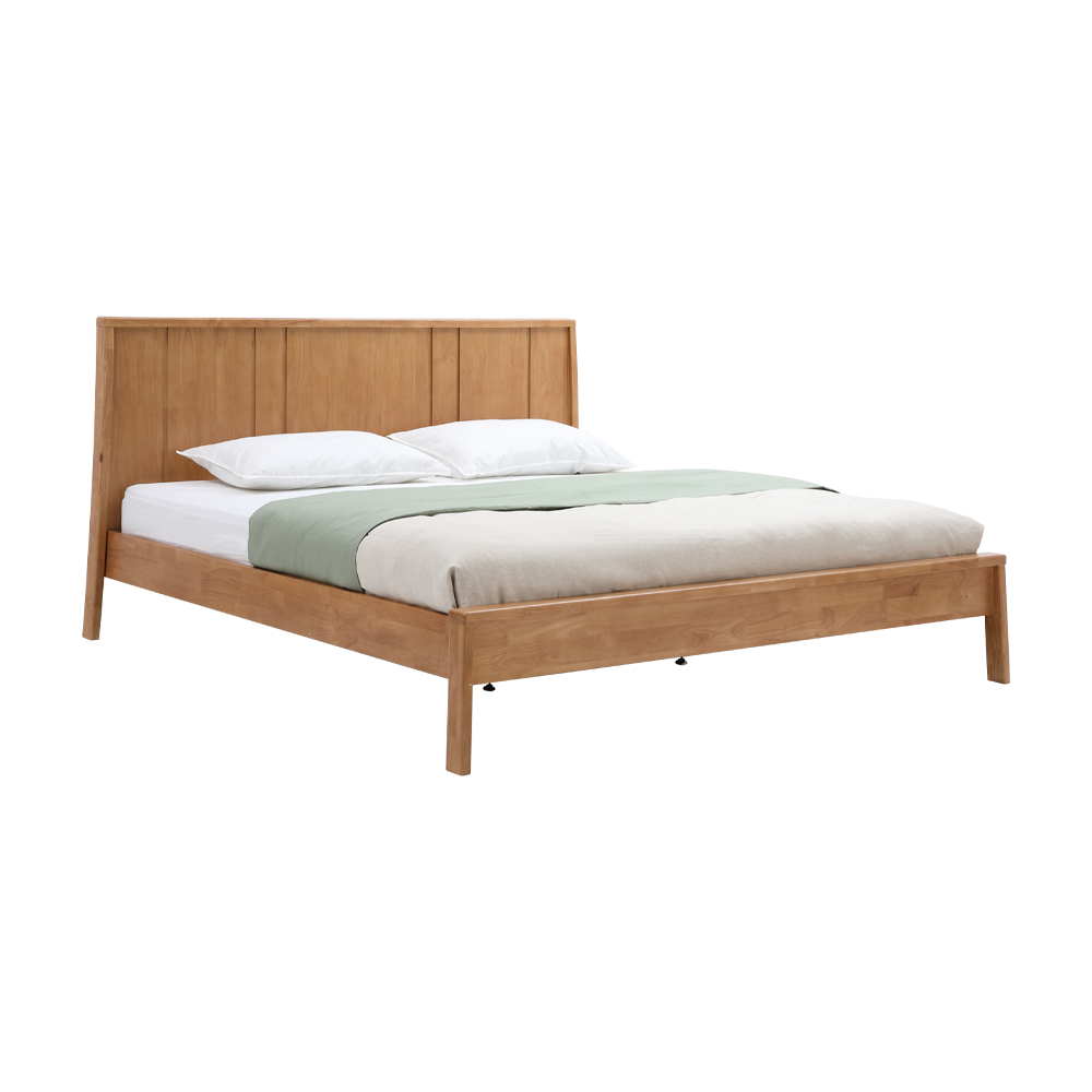 INDEX LIVING MALL เตียงนอน รุ่นวาซาบิ ขนาด 6 ฟุต - สีธรรมชาติ ราคา 12,610 บาท*ส่งฟรี