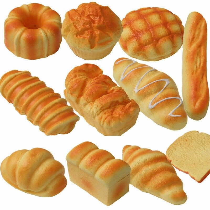 Eeeza Aoduoyaya Creative Bread Squishy Toys, Stress Reliever, Squishy, Squishy, Decompression Toys ราคา 38 บาท*ส่งฟรี