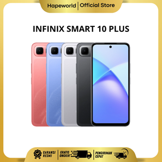 INFINIX SMART 10 PLUS - GARANSI RESMI Harga 1,559,000 rupiah*Gratis Ongkir