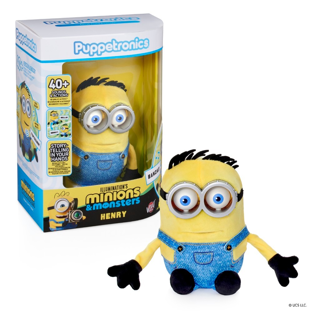 WOWSTUFF MINIONS PALM PUPPETRONIC- HENRY มินเนี่ยน เฮนรี่ พัพเพทโทรนิก ราคา 2,245 บาท*ส่งฟรี