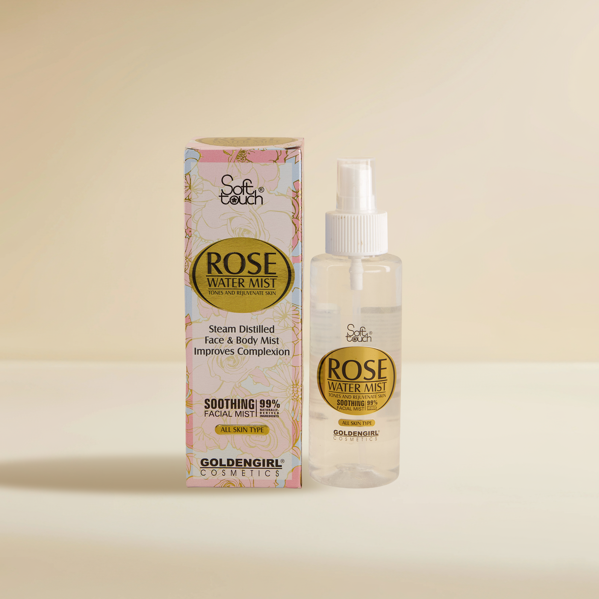 Soft Touch Rose Water | Facial Toner Care | 120ml