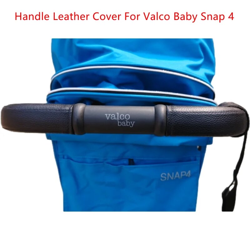 3 cái vỏ bọc tay vịn da phù hợp cho valco bé Snap 4 xe đẩy xe đẩy tay thanh tay áo xử lý trường hợp bảo vệ Bìa phụ kiện xe đẩy