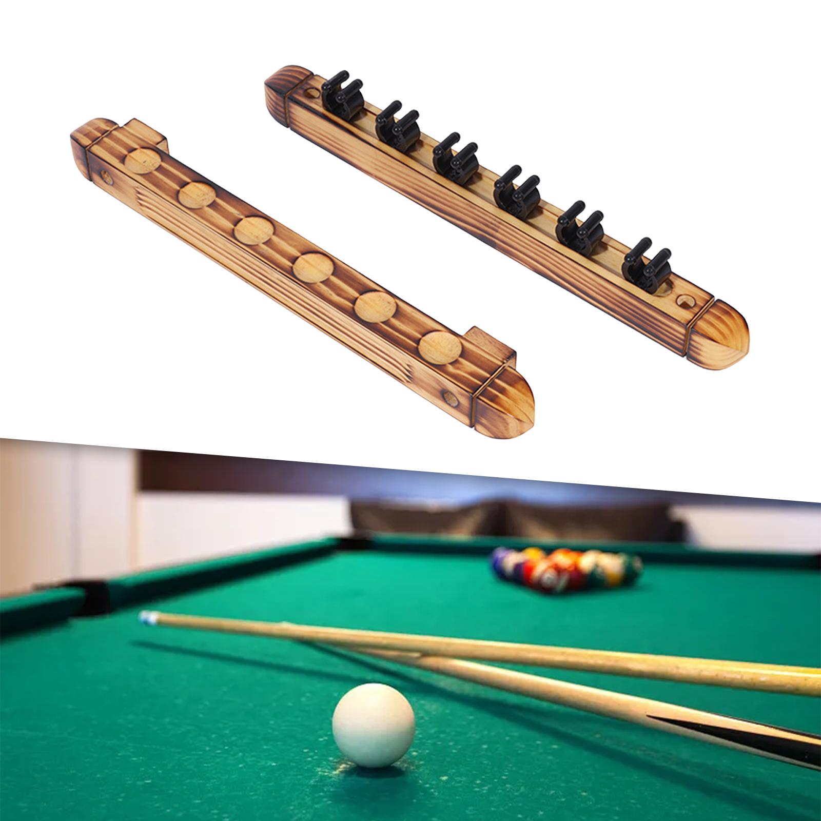 Loviver Bàn Bida Giá để gậy bi-a bida Cue chủ cho phòng bi-a Câu lạc bộ thể thao