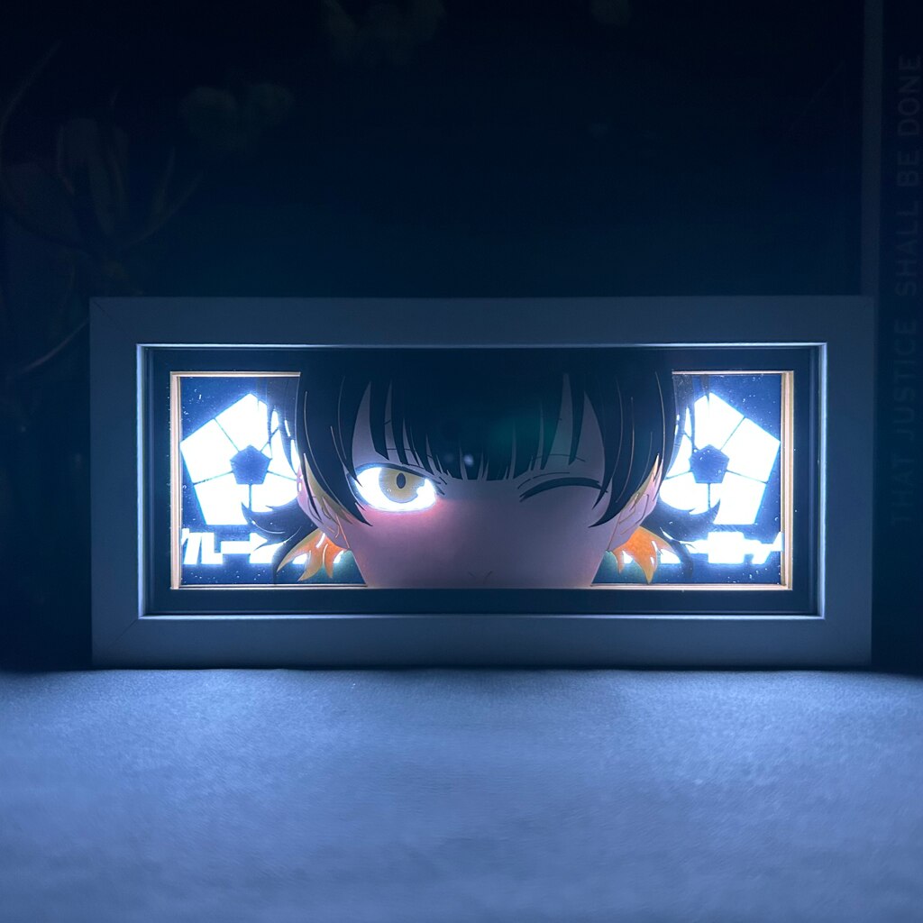 Anime Light Box SPY X Family Yor Forger Face for Room Decoration Manga  Paper Cut | eBay