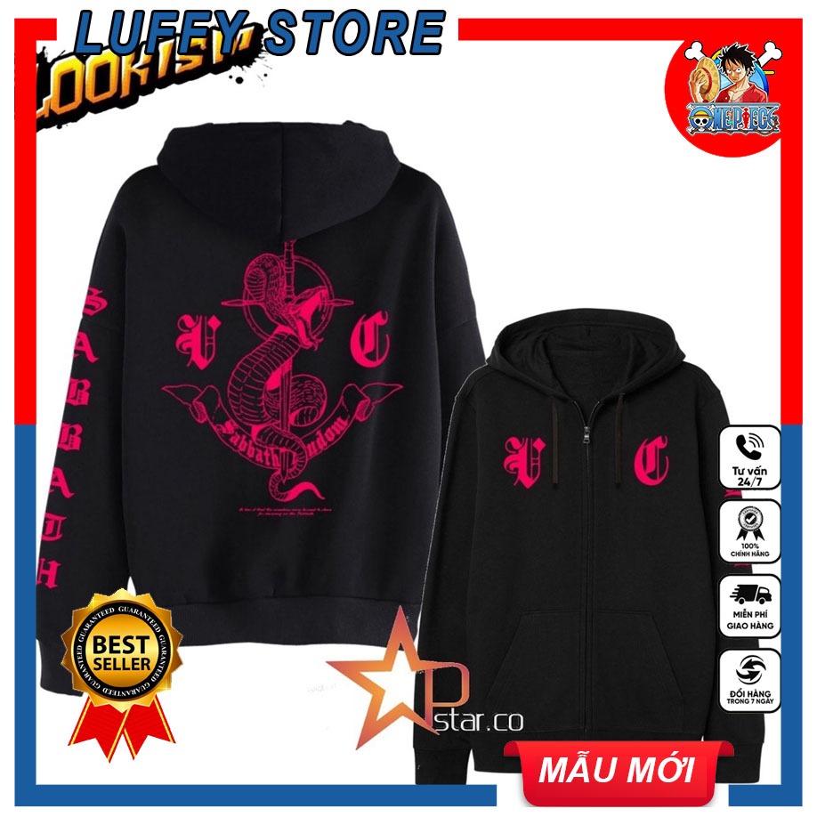 Áo hoodie sabbath team black jinx áo nỉ ấm sabbath humming bird nam nữ mặc fom cực đẹp | LÙ STORE