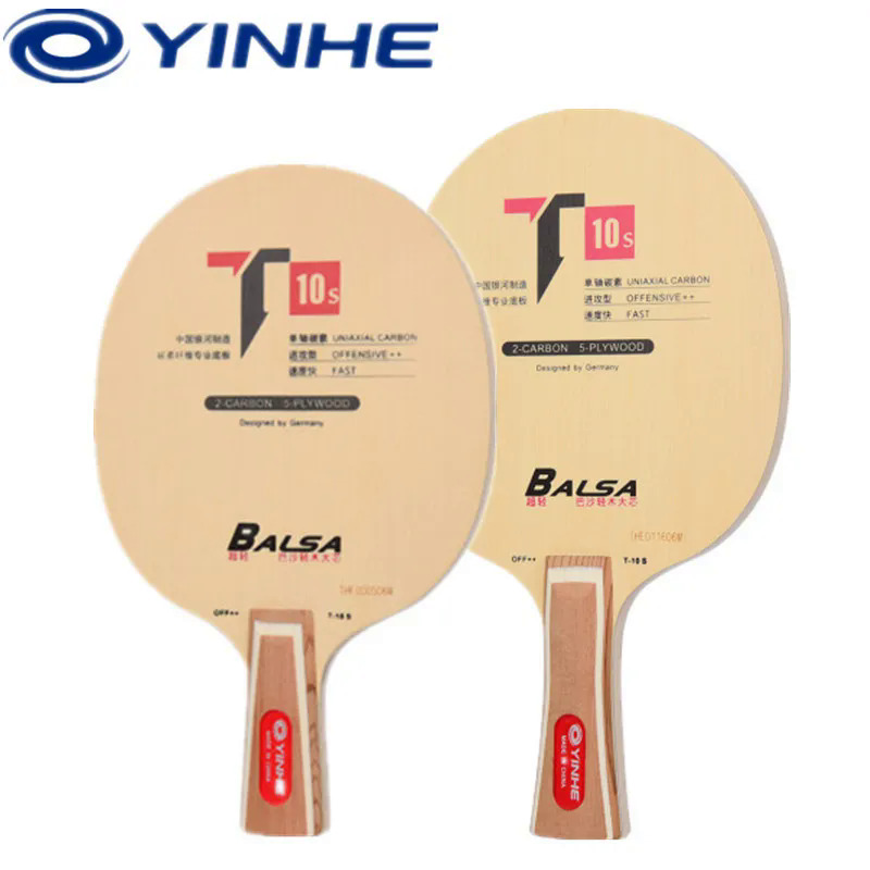 Yinhe T10 T11 t10s t11s Uranus Cypress sợi carbon tắt bóng bàn lưỡi cho pingpong vợt