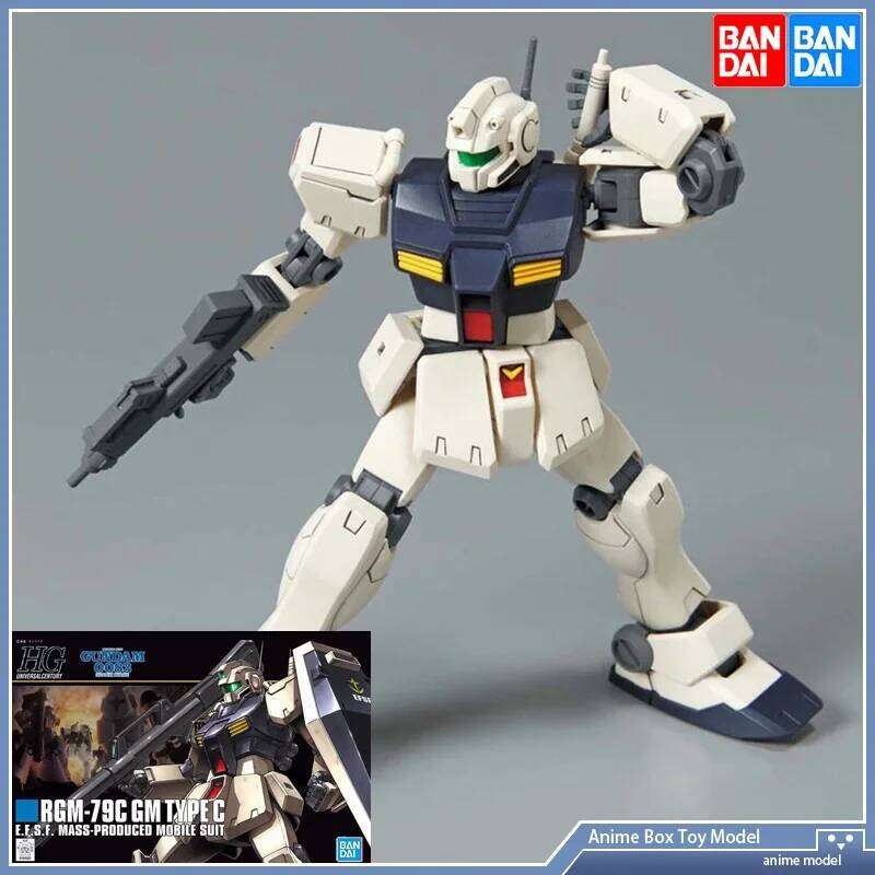 BANDAI HG HGUC 113 0083 Starry memories GM Gundam Massproduction RGM79C C Type Action Assembly Model -Sưu tầm mô hình đồ chơi